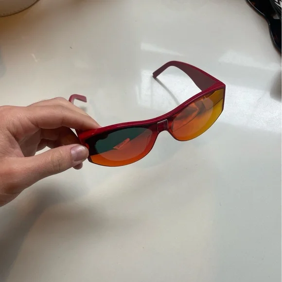 Givenchy | Accessories | Givenchy Red Sunglasses With Orange 